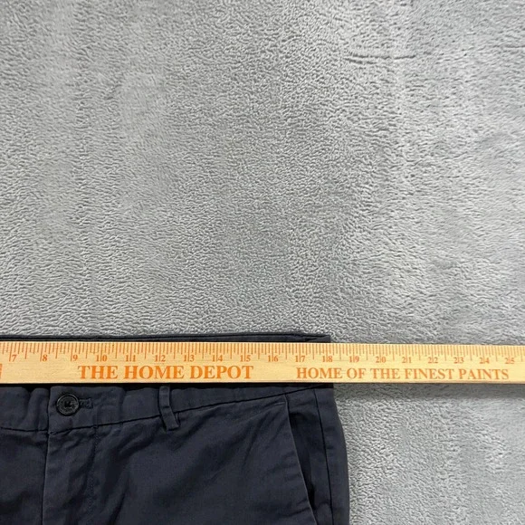 Banana Republic Mens Pants 36x32 Tapered Chino Gray‎ Stretch Pockets Preppy